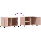 vidaXL TV ormarić ružičasti 68 x 39 x 43,5 cm hladno valjani čelik | shoptok.hr