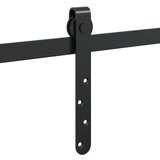 vidaXL Komplet kliznih vrata ormarića 213 cm ugljični čelik | shoptok.hr