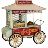 Antic Line Metalni mali ukras Popcorn Cart -