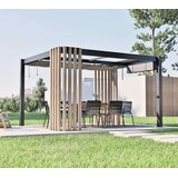  Sojag - Samostojeća pergola 3x3 5 sa 2 sjenila Lito 1012 | Izgled drva Cijene
