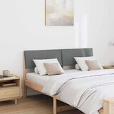  Tapecirani uzglavlje Tamno siva 150 cm Čvrsto borovo drvo | shoptok.hr