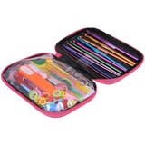  Set za heklanje, 100 komada heklalica 0,6-6,5 mm s dodatkom u torbici | shoptok.hr