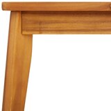  Vrtni blagovaonski stol 100 x 55 x 45 cm masivno bagremovo drvo | shoptok.hr