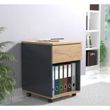 MID.YOU Predalnik Na Kolescih Dalosa, Hrast | Shoptok.si