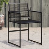  The Living Store Vrtni stoli 4 kosi črn poli ratan - Vrtni Stol, (21456996) | Shoptok.si