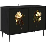  ormar BREMEN 69 x 33 x 50,5 cm Crni hrast Konstruirano drvo | shoptok.hr