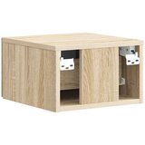  Stenski nočni omarici 2 pcs Sonoma hrast 33 x 34,5 x 20 cm, (5000209501) | Shoptok.si