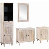 vidaXL Set namještaja za kupaonicu Zidne 4 pcs Bijelo 38 x 33 x 160 cm Cijene