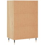  Visoka komoda boja hrasta sonome 57x35x90 cm konstruirano drvo | shoptok.hr
