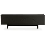 MOME Črna TV omarica 180x55x40 cm Solei – Cene