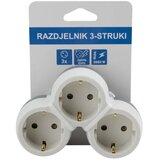  Strujni razdjelnik 3-struki | shoptok.hr