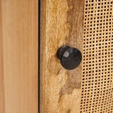  Highboard s pohranom Smeđa 90 x 33 x 75 cm Čvrsto drvo manga | shoptok.hr