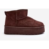 Boto FD1 Suede Platform Snow Boots Brown Corcoran | shoptok.hr