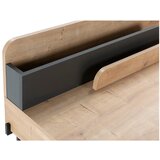 Marckeric Pisarniška pisalna miza iz masivnega hrasta 60x113 cm Lila – | Shoptok.si