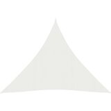 vidaXL Senčno jadro 160 g/m² belo 4,5x4,5x4,5 m HDPE Cene