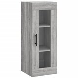 Maison Chic Stenska omarica - Zidna omarica siva sonoma 34,5x34x90 cm iu1186, (22063332) | Shoptok.si
