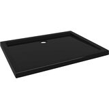  Pravokutna ABS tuš-kada crna 70 x 90 cm | shoptok.hr