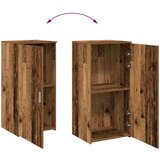 vidaXL Ormarić za pohranu boja drva 50x45x103,5 cm konstruirano drvo | shoptok.hr