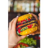 ZOOKSY/RAINBOW SOCKS Rainbow Socks Burger Socks 2 Pairs | ePonuda.com