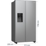 Hisense side by side frižider - RS5P535NTCE | ePonuda.com