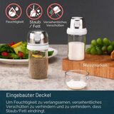 KITCHENDAO 120 ml stekleni dozirnik za sol in poper | Shoptok.si