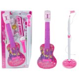  Dječja električna gitara s mikrofonom "Singer Star" - roza cene