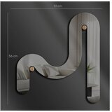 WALLXPERT dekorativno ogledalo Ozgl509 smoked | Eponuda.com