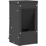 Hranilica za zečeve Crna 12,5 x 12,5 x 25 cm | Eponuda.com