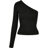 Urban Classics Ladies Asymmetric Longsleeve black | ePonuda.com