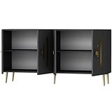 Hanah home komoda seduna anthracite gold | ePonuda.com