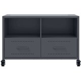 TV ormarić antracit 68x39x43 5 cm hladno valjani čelik | shoptok.hr