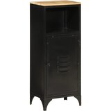  The Living Store Kopalniška omarica 40x27x90 cm železo in trden mangov les - Kopalniška Omarica, (21448206) Cene