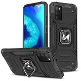 Wozinsky Armored etui ovitek + magnetno držalo za Samsung Galaxy A03s Ring Armor črn, (21668999) Cene
