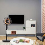  Stojeći ventilator sa grejačem 35 W/2000 W/230 V, prečnik 40 cm, crni | Eponuda.com