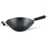Jekleni wok z dvema ročajema iz bakelita EXELLENCE 35 cm, (21271590)