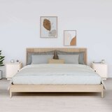  Noćni ormarići 2 kom bijeli 40 x 34 x 45 cm od masivne borovine | shoptok.hr