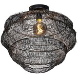 QAZQA Orientalska stropna svetilka črna 45 cm - Vadi Cene