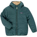 Patagonia Puhovke K'S REVERSIBLE READY FREDDY HOODY Zelena Cene