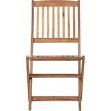  Sklopive vrtne stolice s jastucima 6 kom masivno bagremovo drvo | shoptok.hr