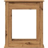vidaXL Okvir za kamin artisan hrast 75x20x87,5 cm inženirski les | Shoptok.si