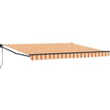  Povlačivi tende Žuta i narančasta 400 × 300 cm | shoptok.hr