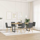 vidaXL Blagovaonske stolice od tkanine 6 kom tamnosive | shoptok.hr