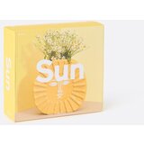 DOIY vaza sunce, žuta, 19 cm, | ePonuda.com