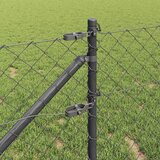  Zavareno žičano ograđivanje s bodljama 10 x 0,6 m Siva Mreža | Shoptok.si