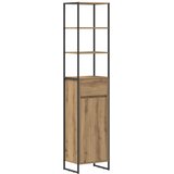  Kupaonski ormar Umjetnička hrastovina 40 x 30 x 180 cm | shoptok.hr