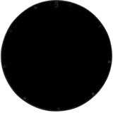  Vrtno ogledalo crno 60 x 3 cm okruglo željezno vanjska upotreba | Eponuda.com