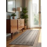 Elle Decoration Siv/kremno bel tekač 80x240 cm Perles Howlite – | Shoptok.si