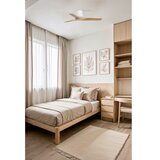 Faro 33836WT - Plafonski ventilator HEYWOOD TUB S borovina/bela, prečnik 90 cm WT + daljinski upravljač | Eponuda.com