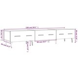 vidaXL TV omarica siva sonoma 150x36x30 cm inženirski les | Shoptok.si