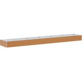  Vrtna visoka greda 582 x 100 x 36 cm Cinkana jeklena, (5000287685) | Shoptok.si